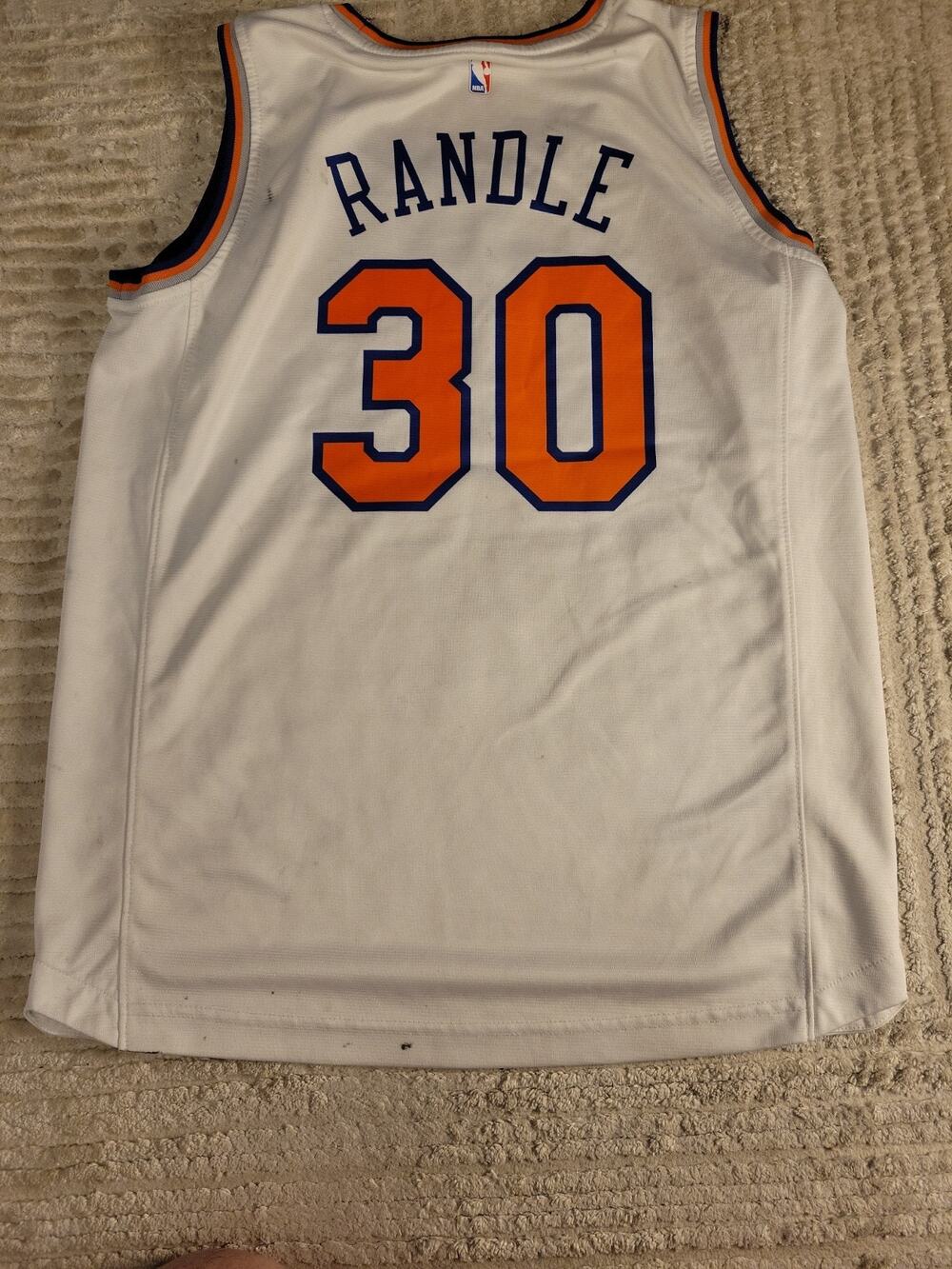 Fanactics Julius Randle New York Knicks Jersey Youth Large Basketball Boys